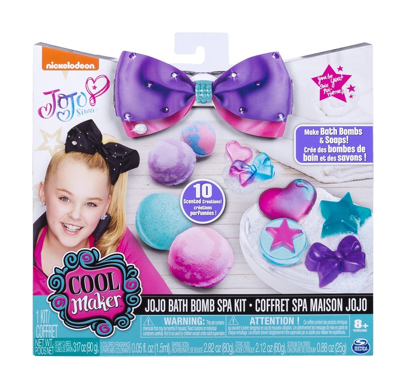 Cool Maker - JoJo Siwa Bath Bomb and Soap Spa Kit, for Ages 8 and Up, Multicolor, Model:6043893 - Image 1
